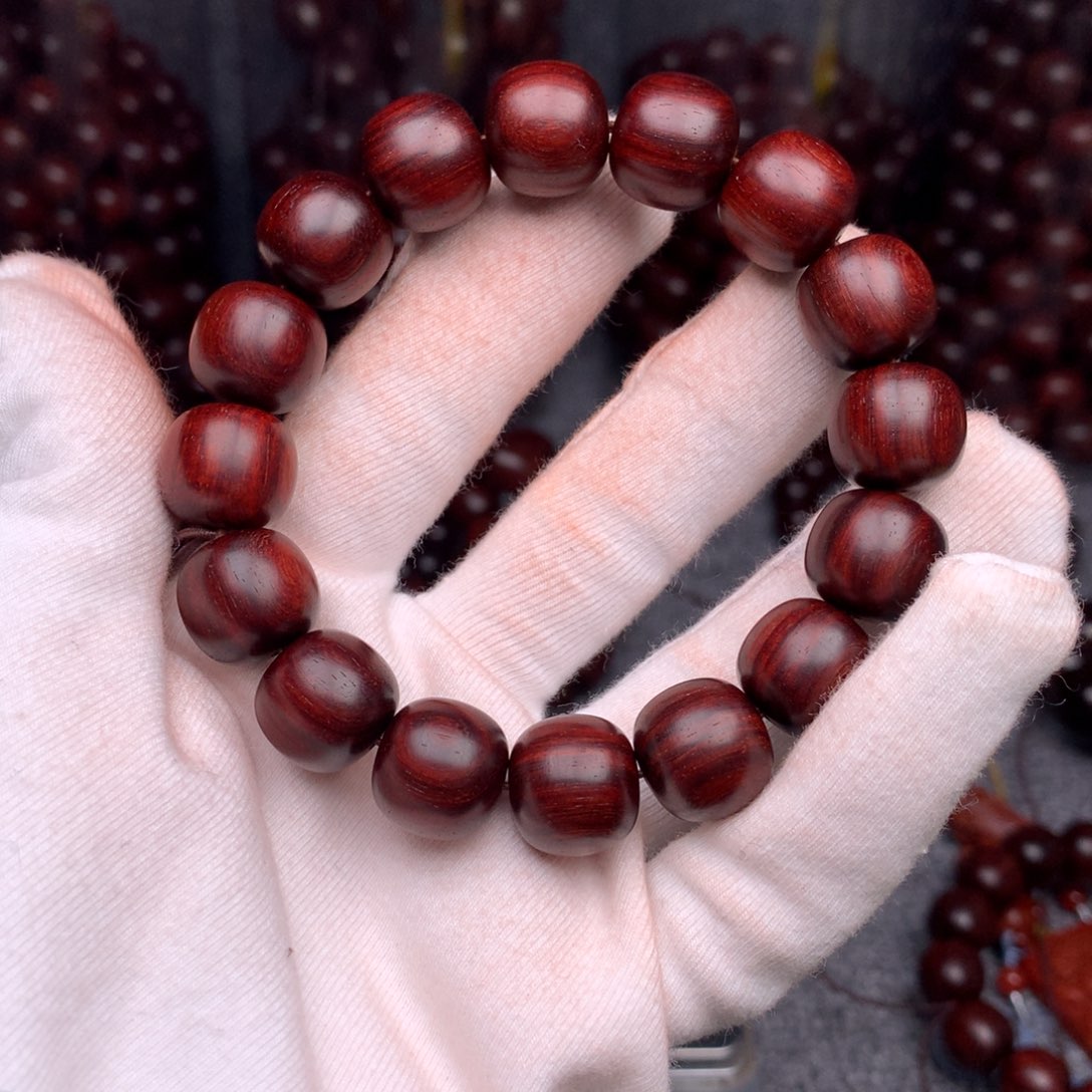 手串/手链檀香紫檀（小叶紫檀）印度小叶紫檀原汁原味13×14泥料