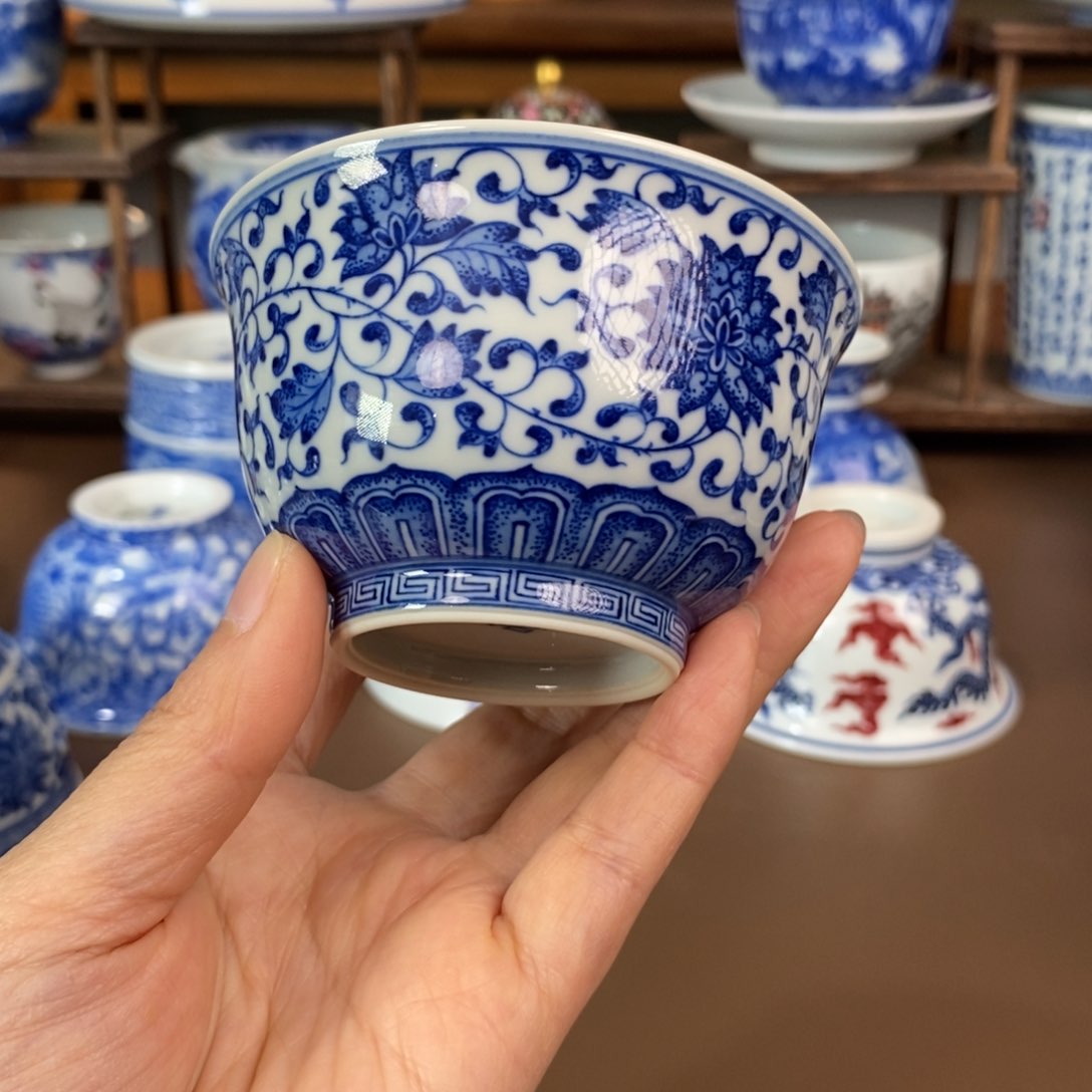 景德镇陶瓷手工手绘