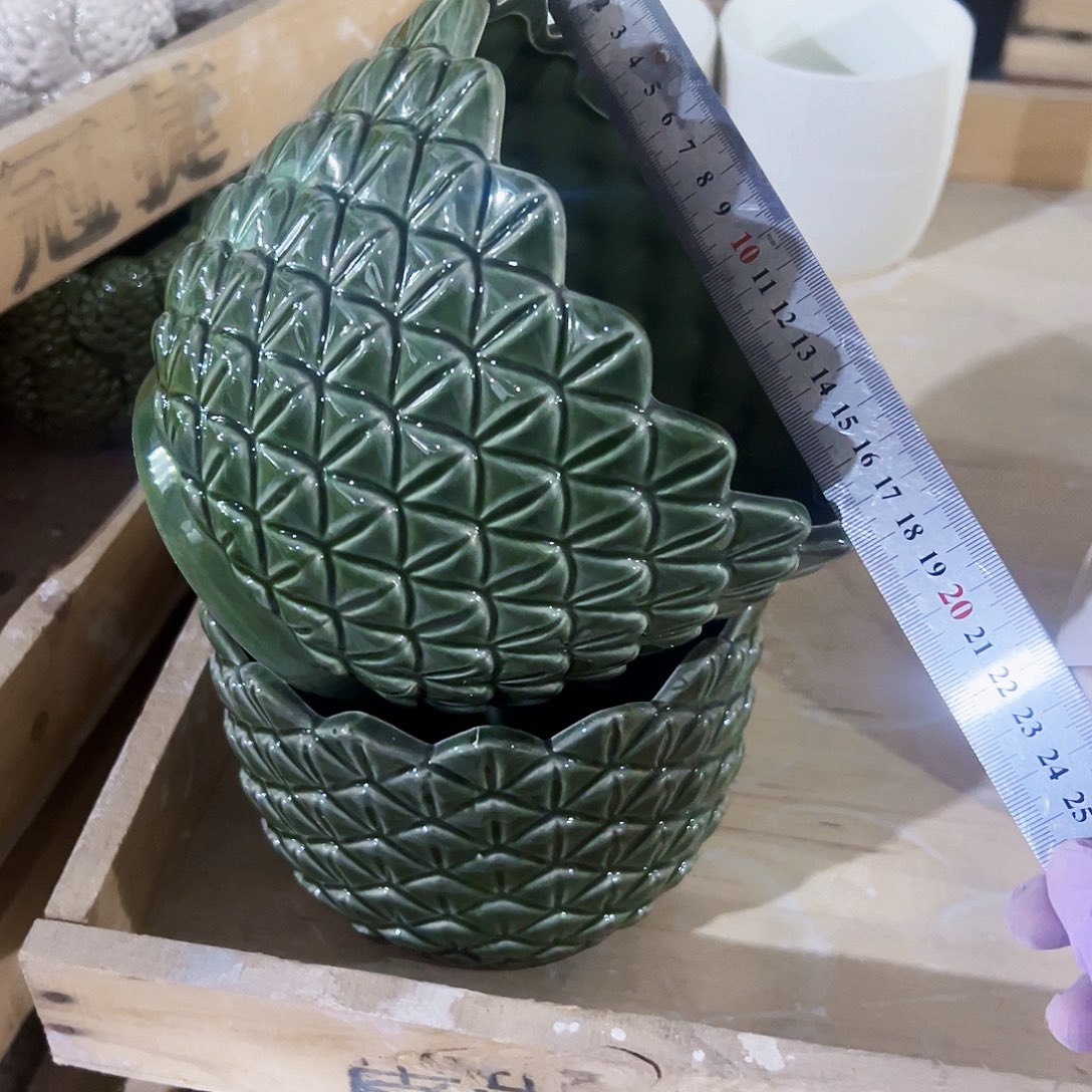 有孔外贸尾单陶瓷花盆凑单10米包邮