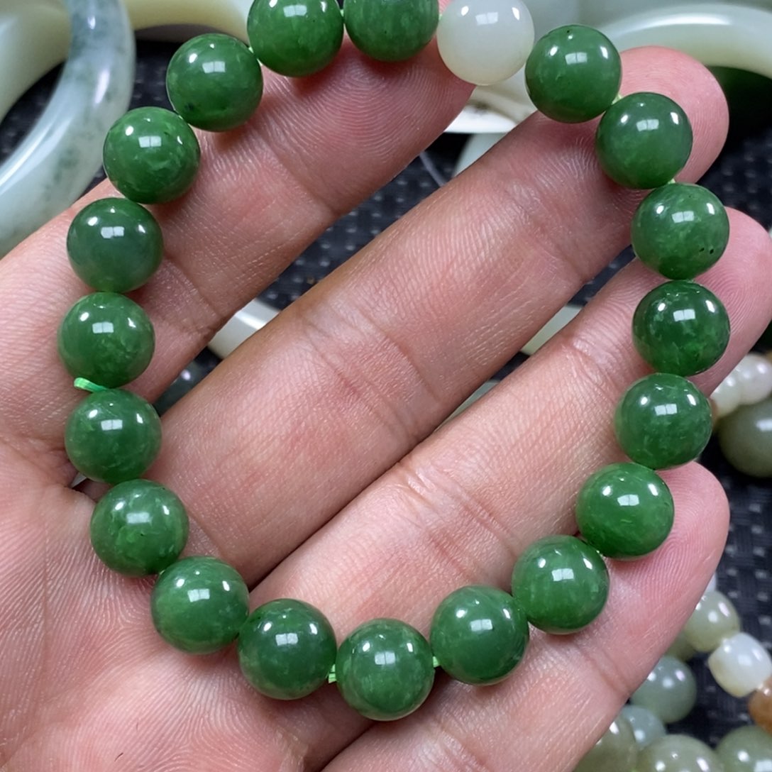 和田玉手链未镶嵌