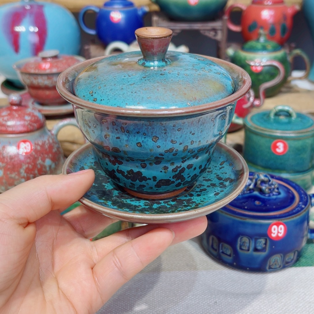 瓷片禹州钧瓷艺术作品