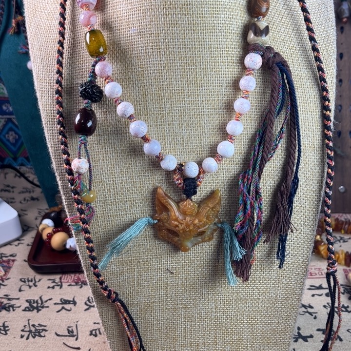 玛瑙/玉髓未镶嵌颈饰