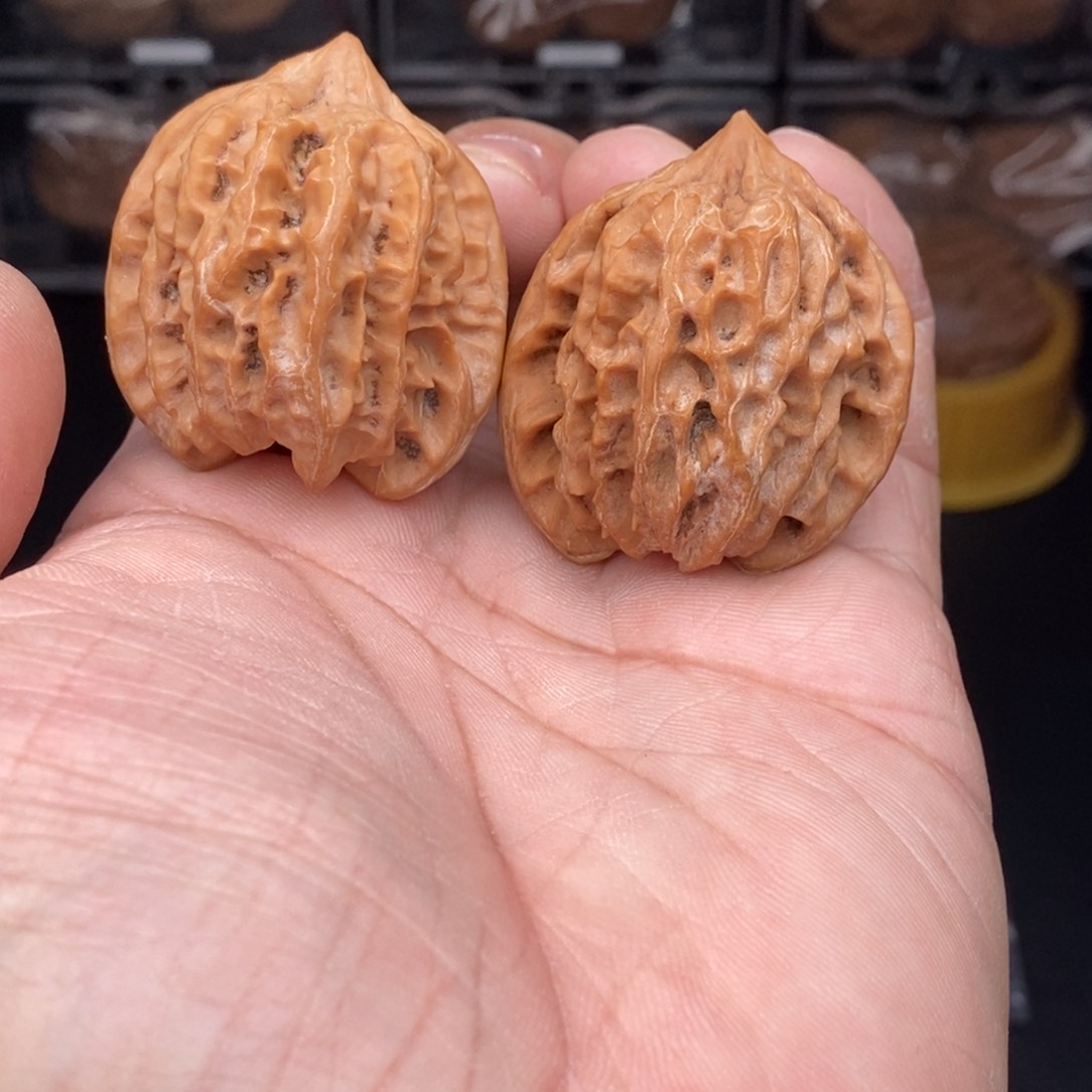 核桃把件 36左右曹大龙