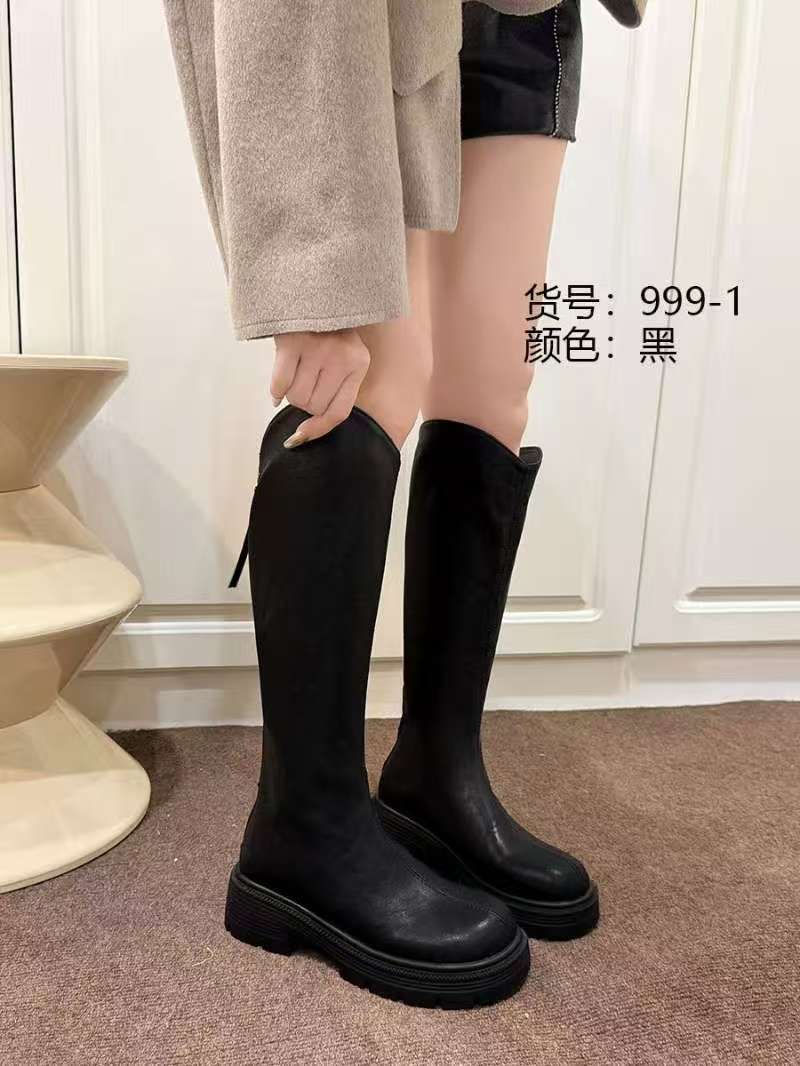 999-1-XZ  新款时尚厚底长筒靴
