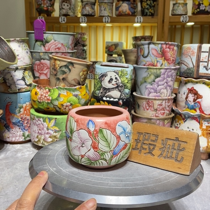 景德镇艺术手绘作品