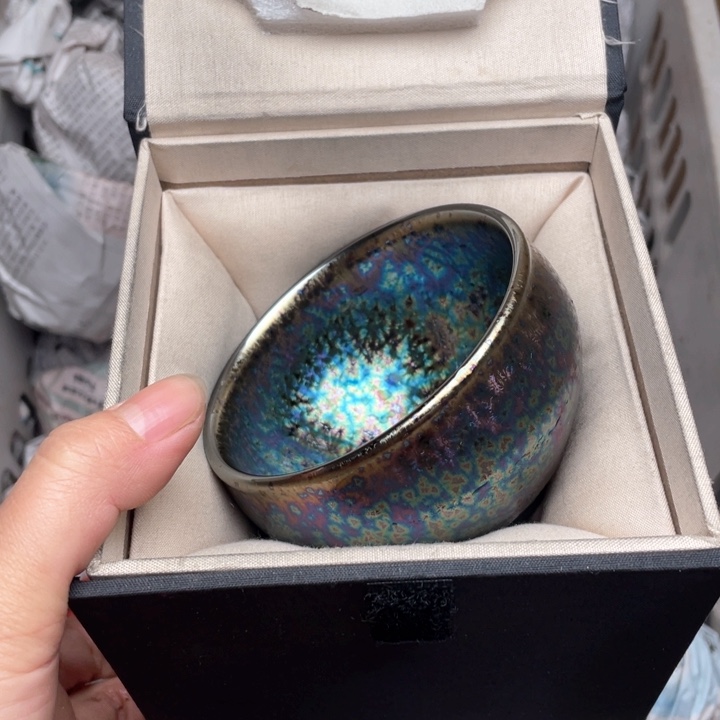 茶盏建窑建盏主人杯