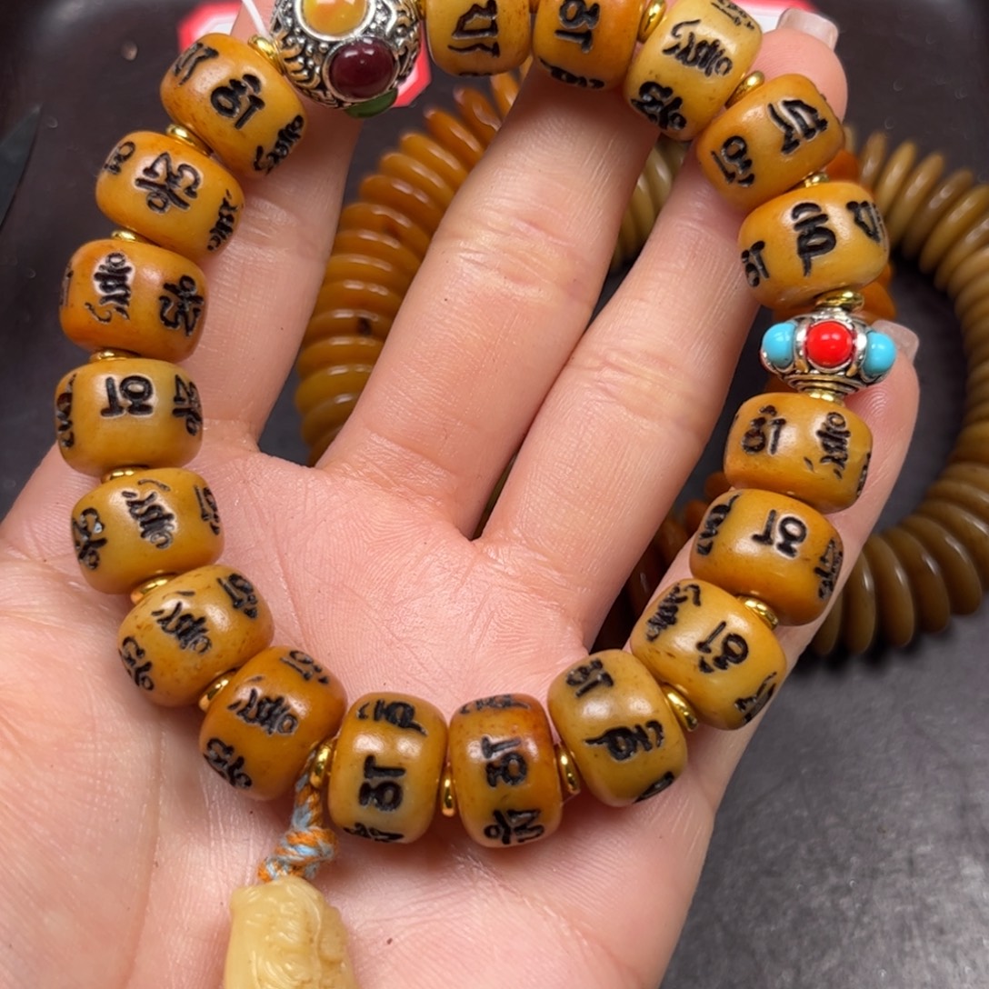 手串/手链驼骨编号72尺寸1.4