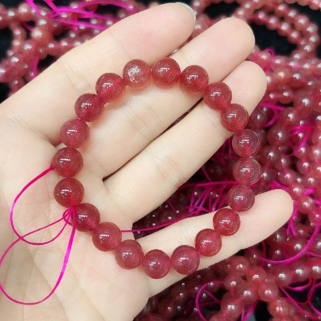 水晶手链未镶嵌草莓