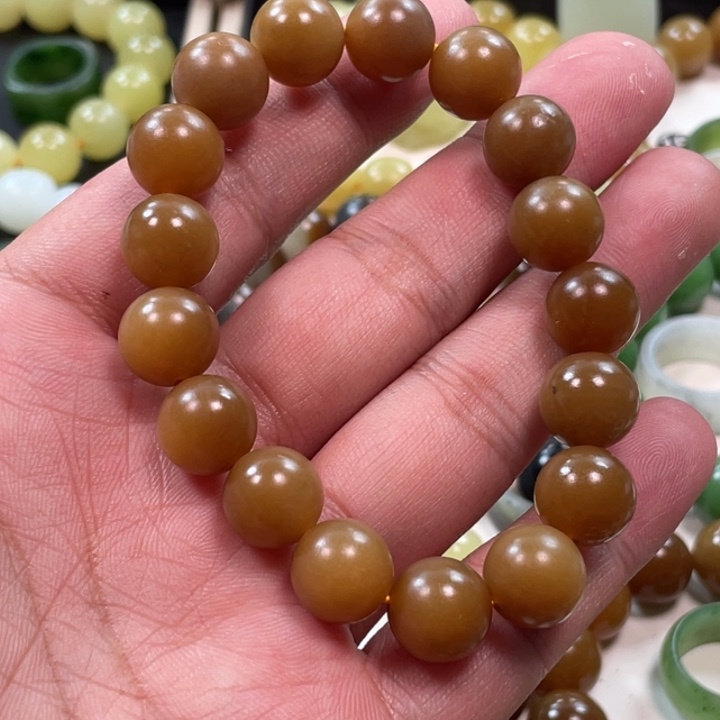 未镶嵌手串和田玉