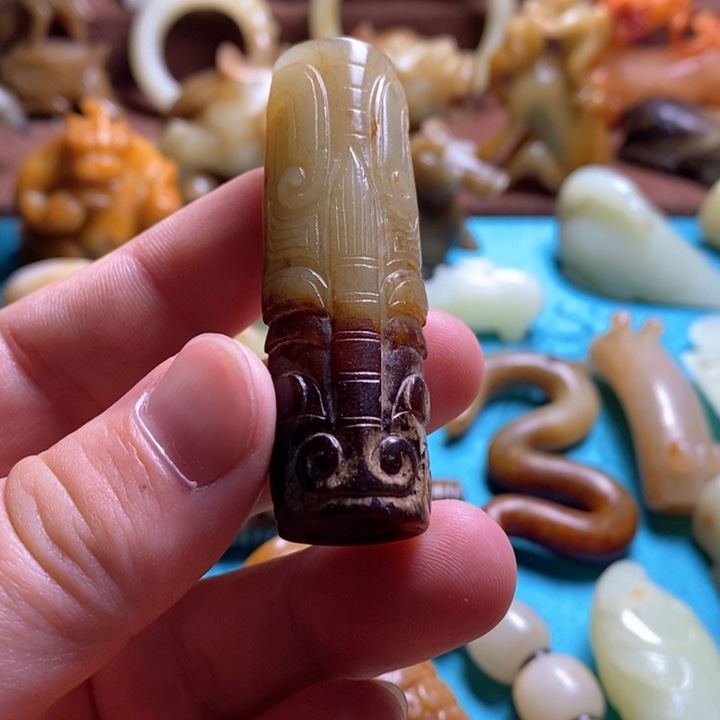 和田玉挂件未镶嵌