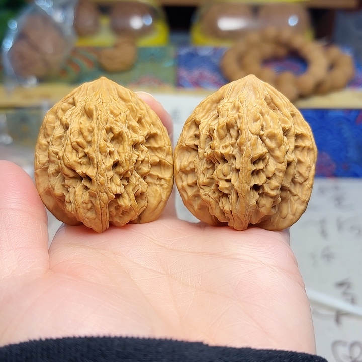 吊坠文玩核桃虎头42