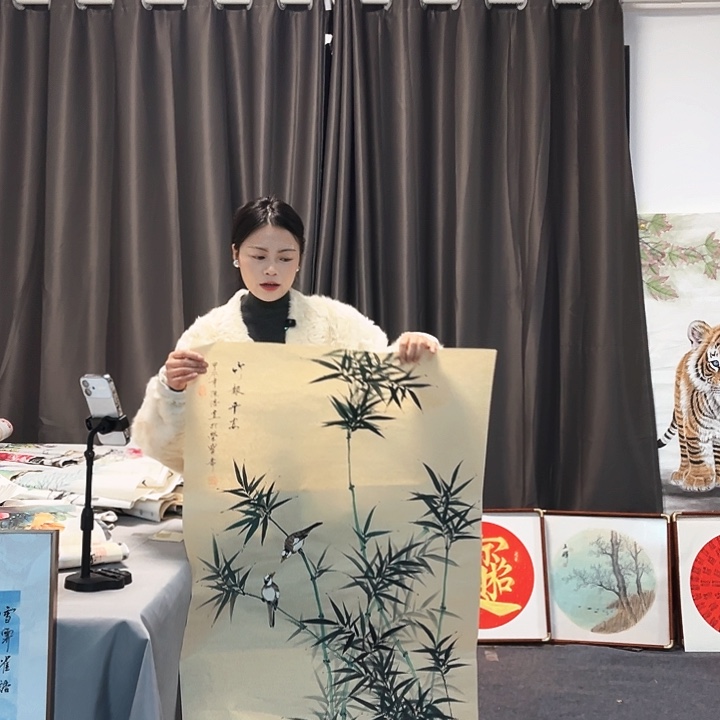 国画纯手绘图纯手绘