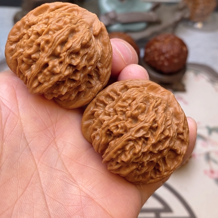 【闪购商品】文玩核桃把件楼子41