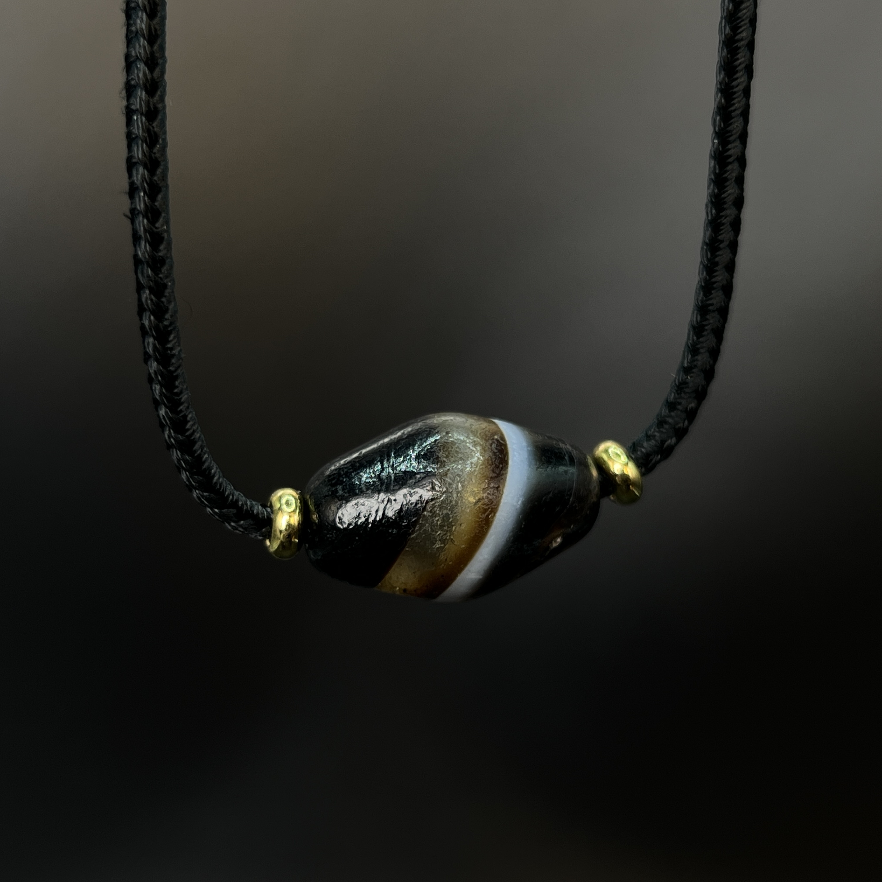 "清代玛瑙珠/ DL501662/ 古玩/收藏/德州文物"