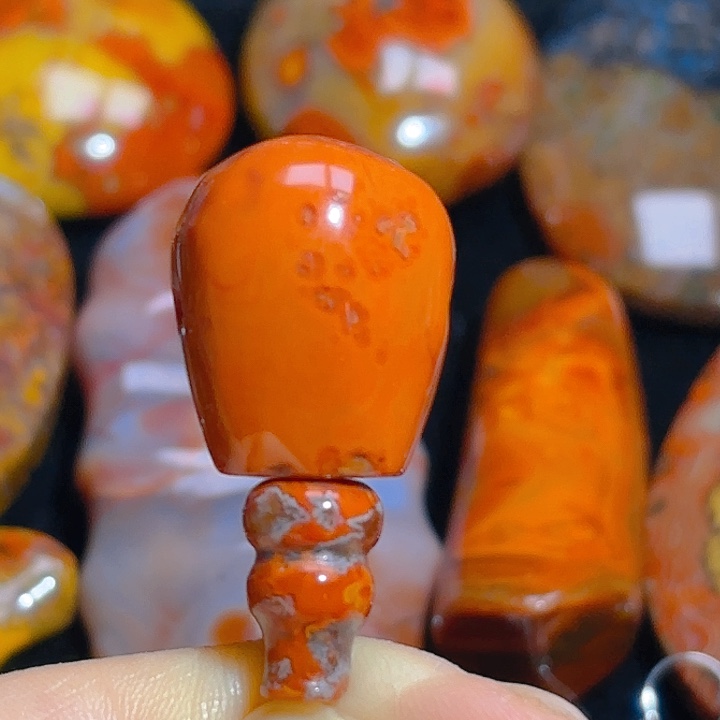 玛瑙/玉髓吊坠(不含链)未镶嵌