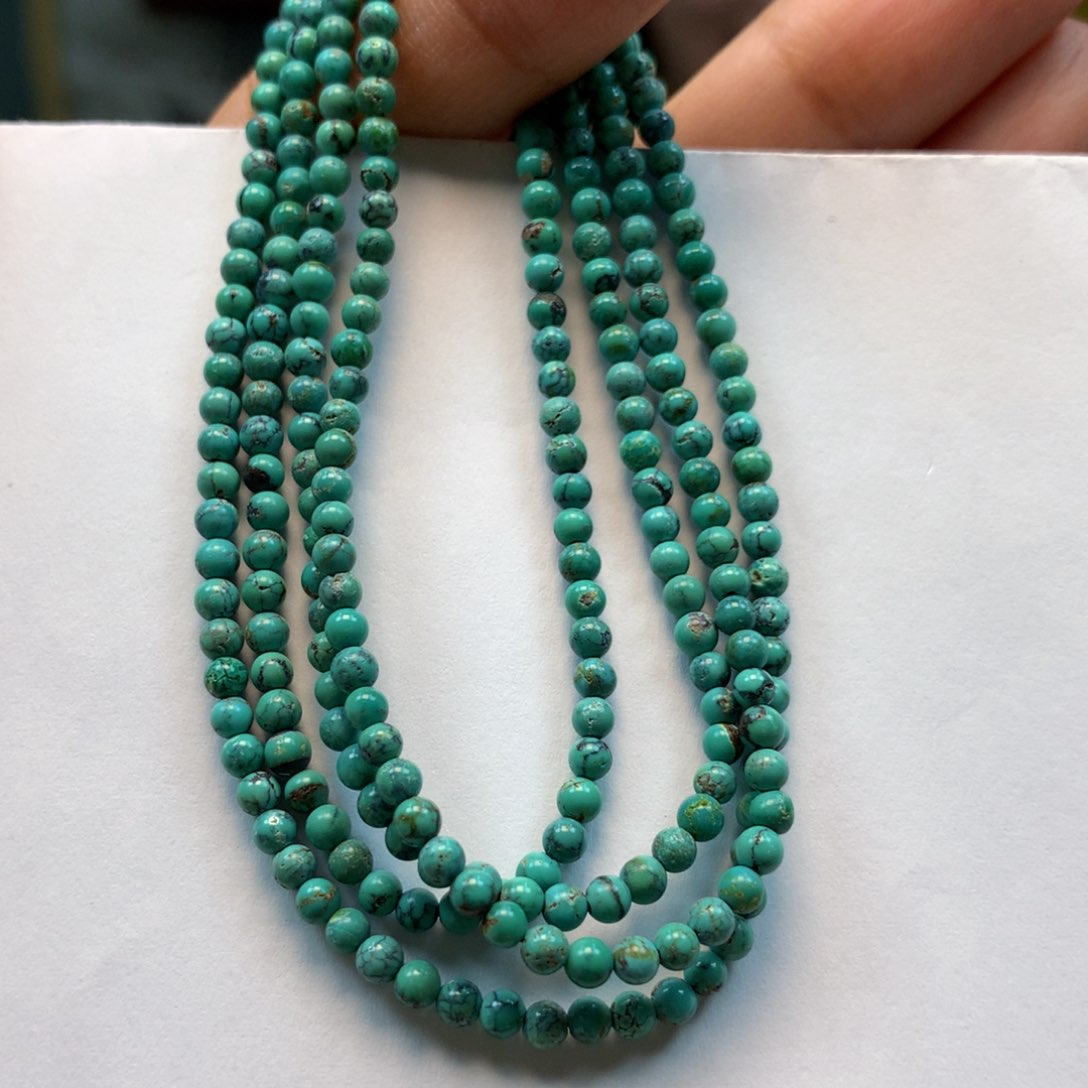 绿松石长链未镶嵌
