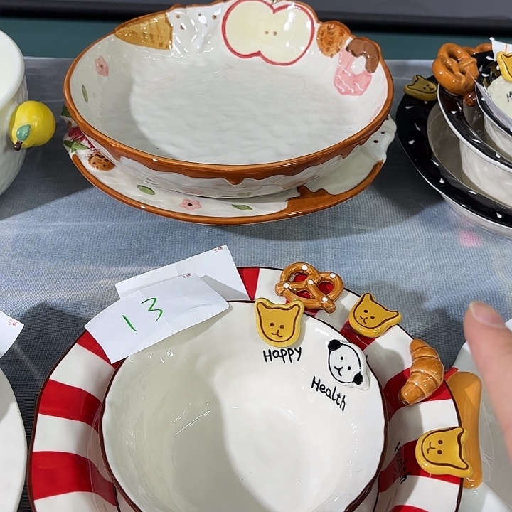 陶高温釉下彩陶瓷陶瓷