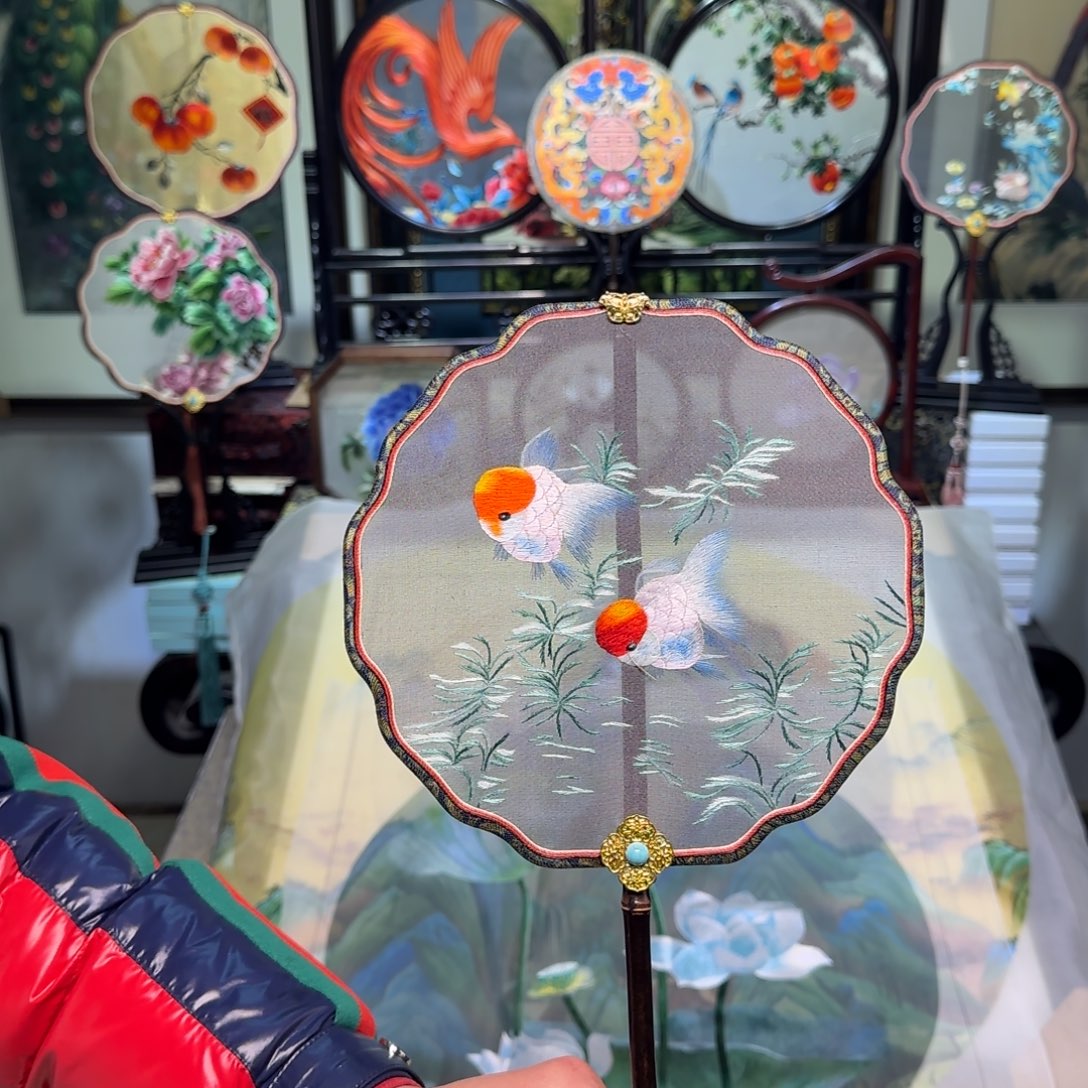 刺绣刺绣工艺精湛