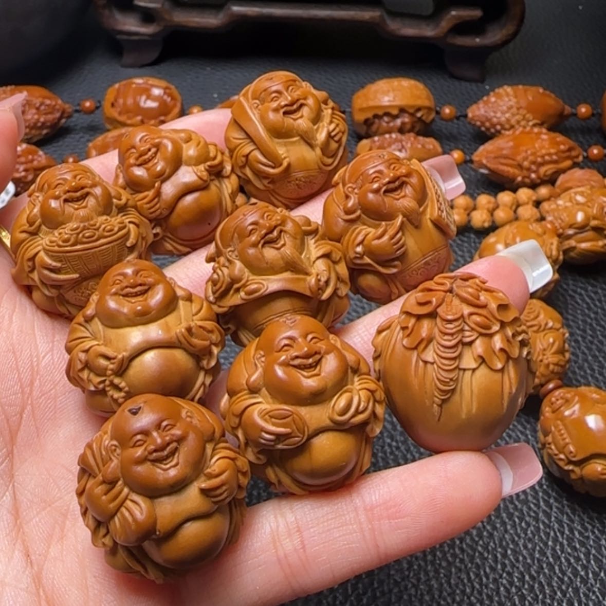 【闪购商品】橄榄核手串神龙财弥