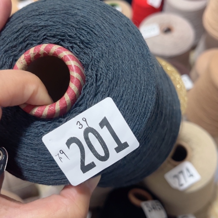 羊绒201花海绿7.9两