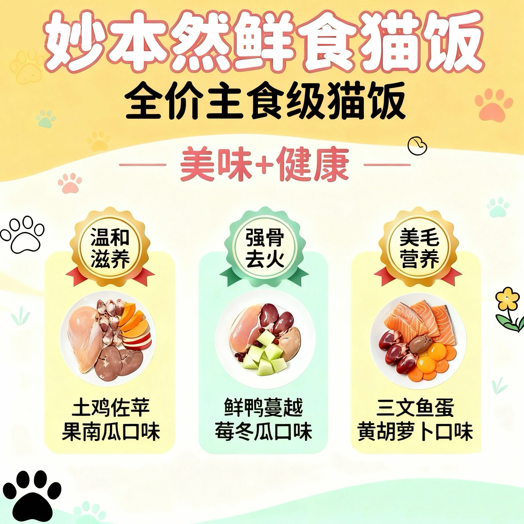 ｛妙本然猫饭｝拍二发三