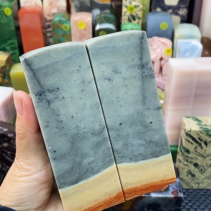 n***菁青田石印石四川石头