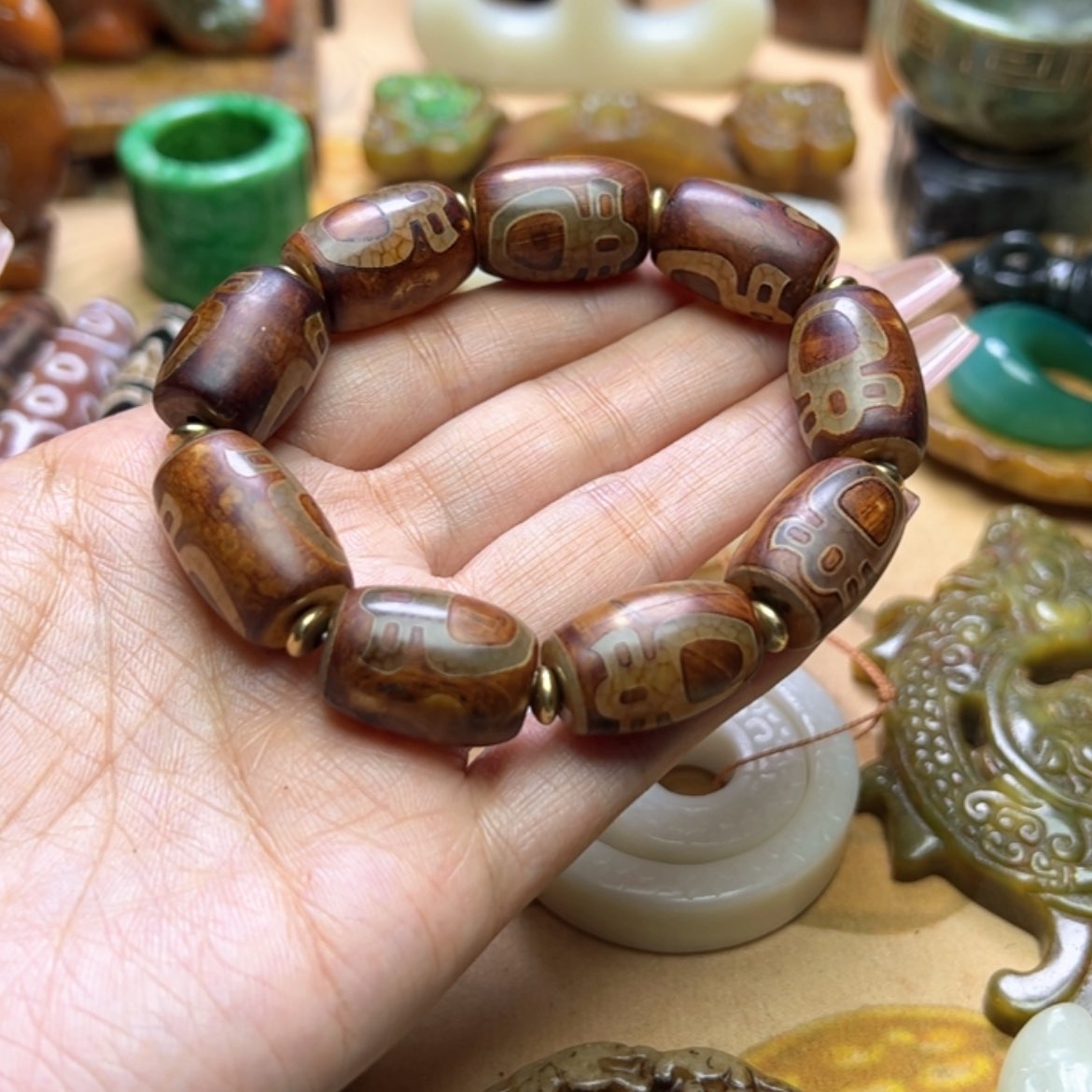 【闪购商品】玛瑙/玉髓颈饰未镶嵌