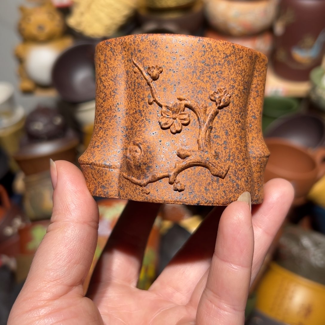 紫砂茶杯宜兴紫砂主人杯