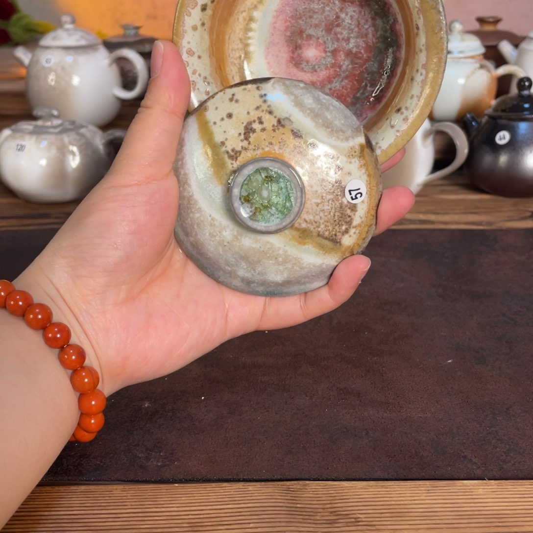 景德镇纯柴裸烧盖碗57