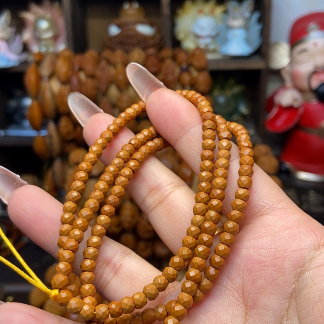 橄榄核手串/手链钻石面0.5