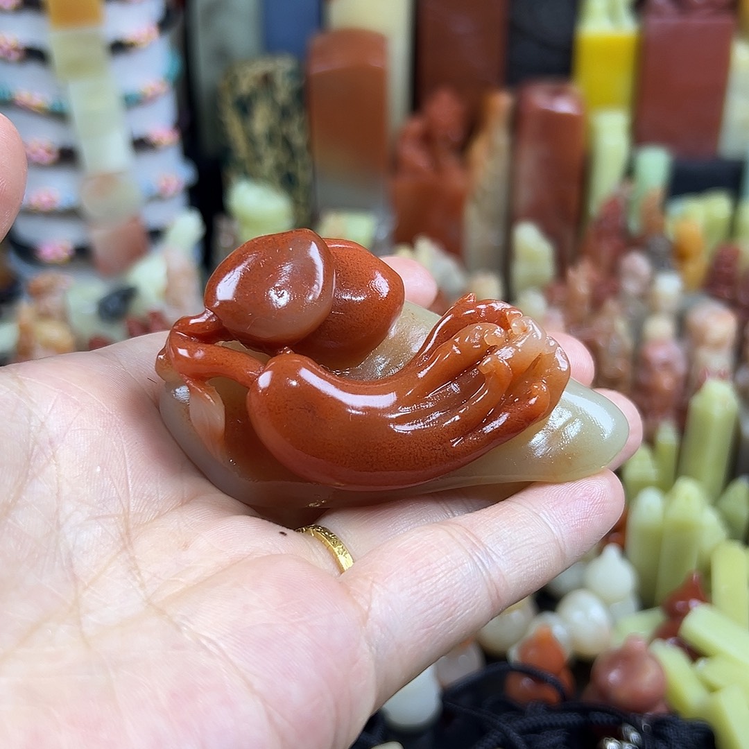 昌化石印石老挝石