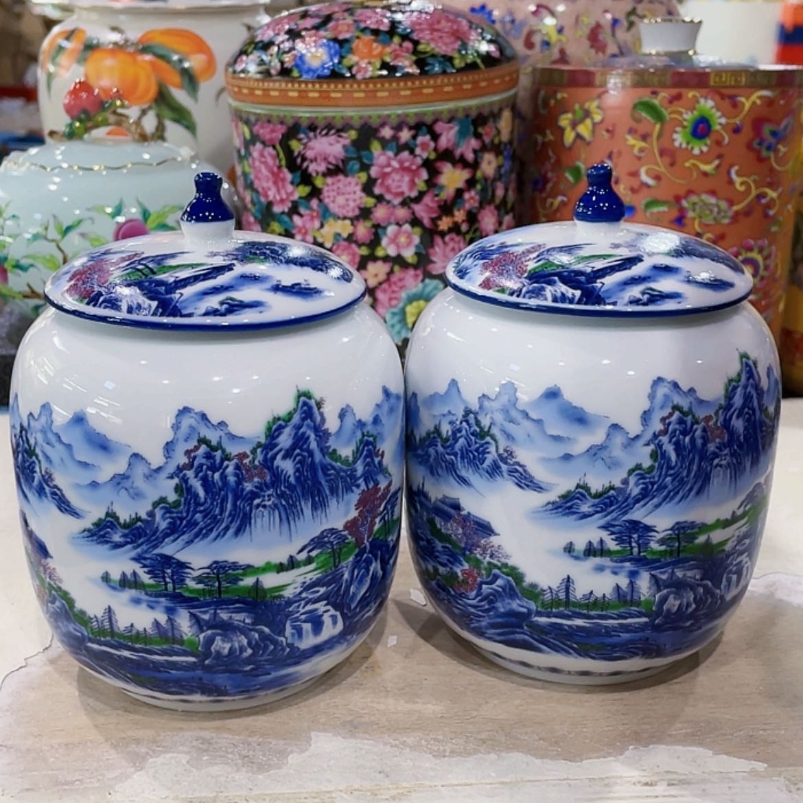 【闪购商品】罐陶瓷茶叶罐密封罐