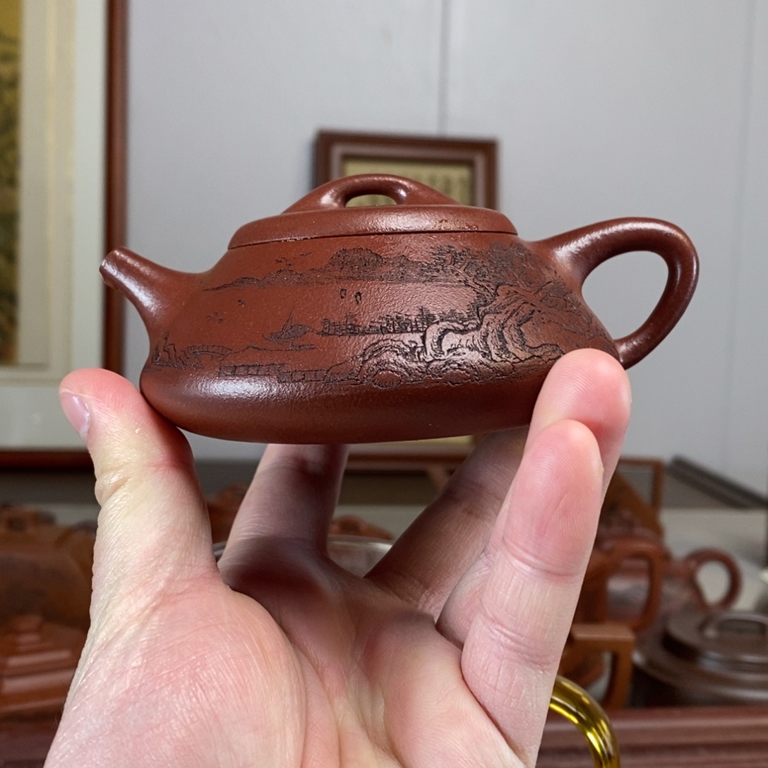 茶壶紫砂原矿泥料传统工艺制作