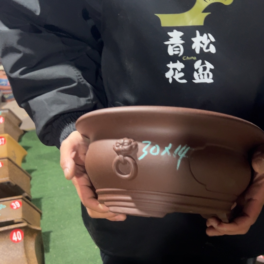 紫砂花盆紫砂花盆