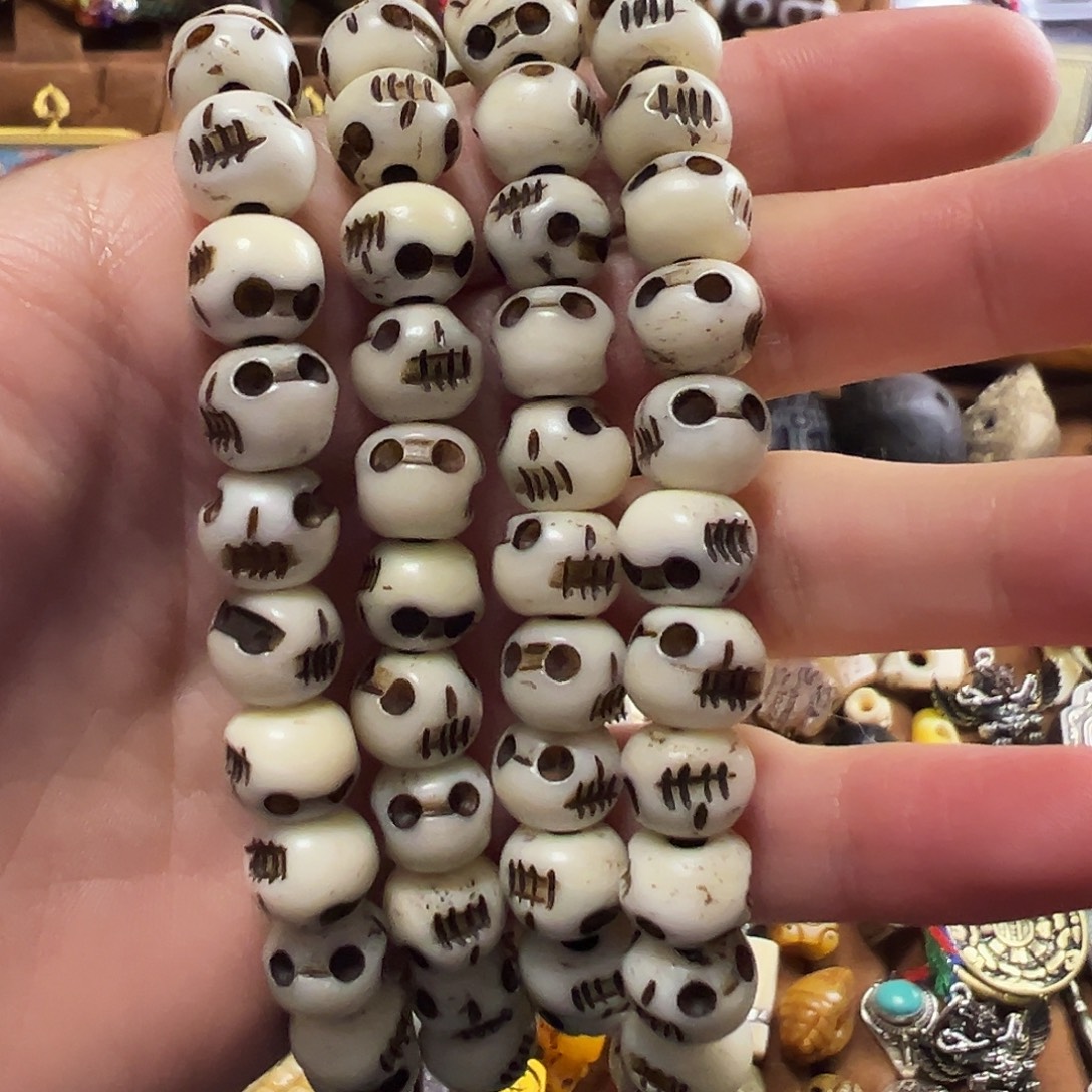 牛骨手串/手链可可爱爱的呆108念珠