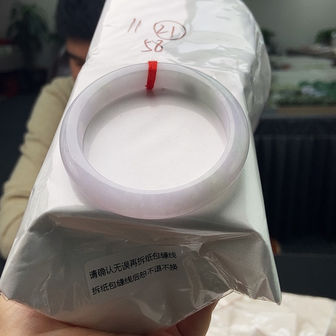 翡翠未镶嵌手镯拍一发一