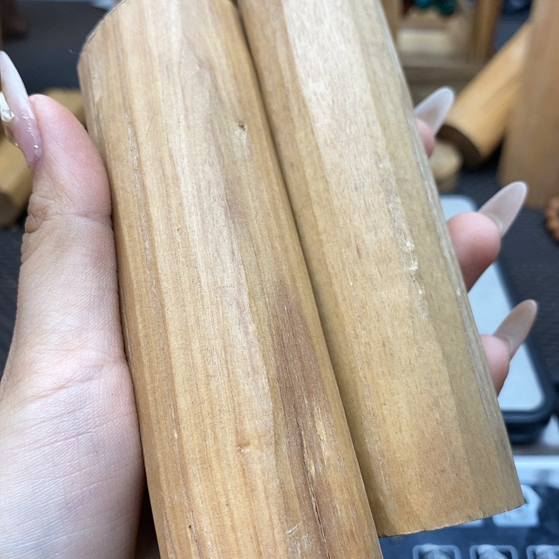 木金***俗老山檀香2个木料木料