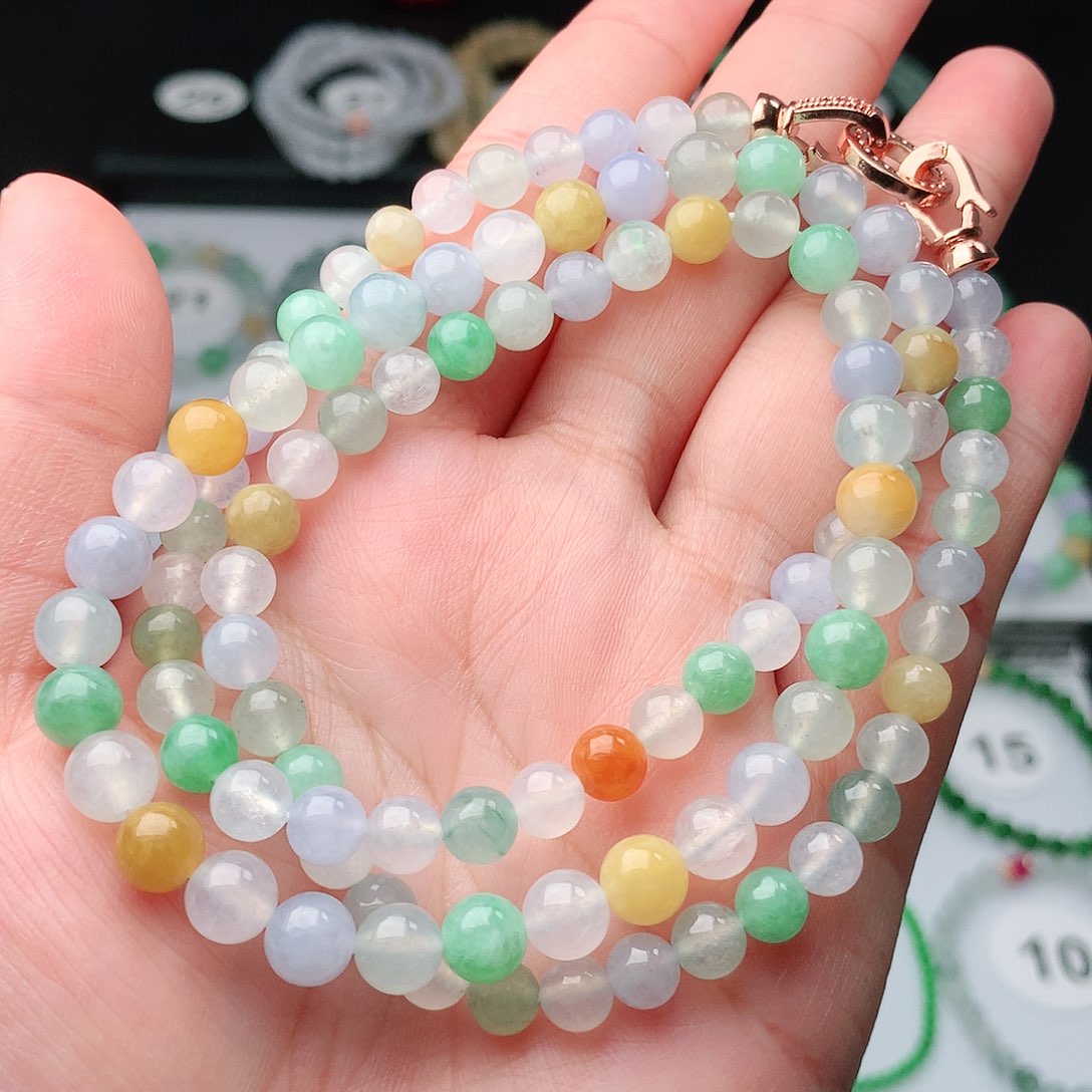 翡翠手串未镶嵌翡翠