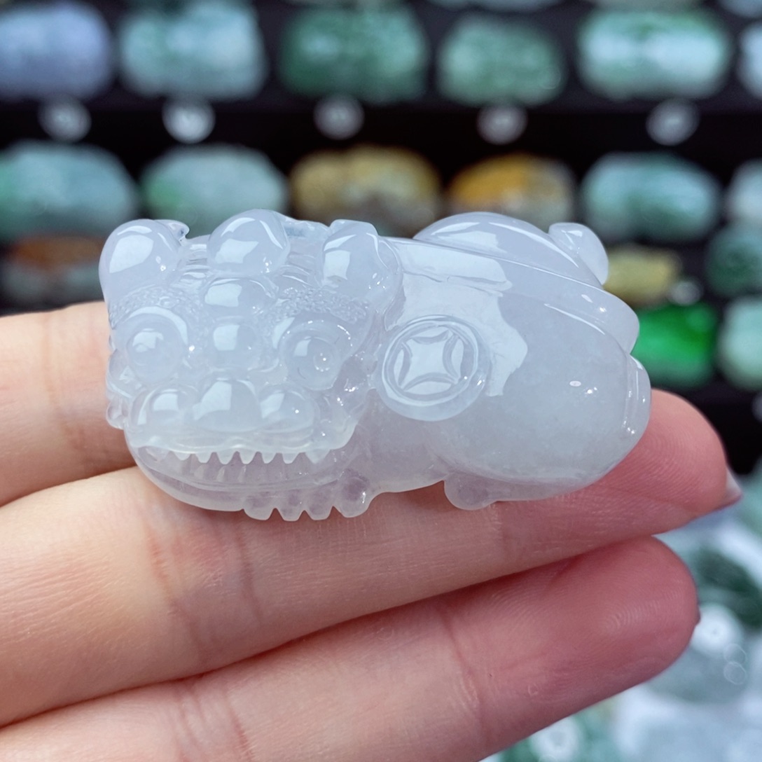 翡翠颈饰未镶嵌天然