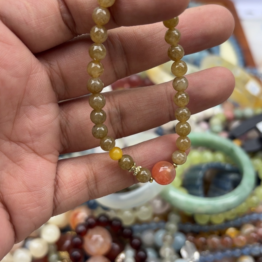 银S925镶嵌手链水晶