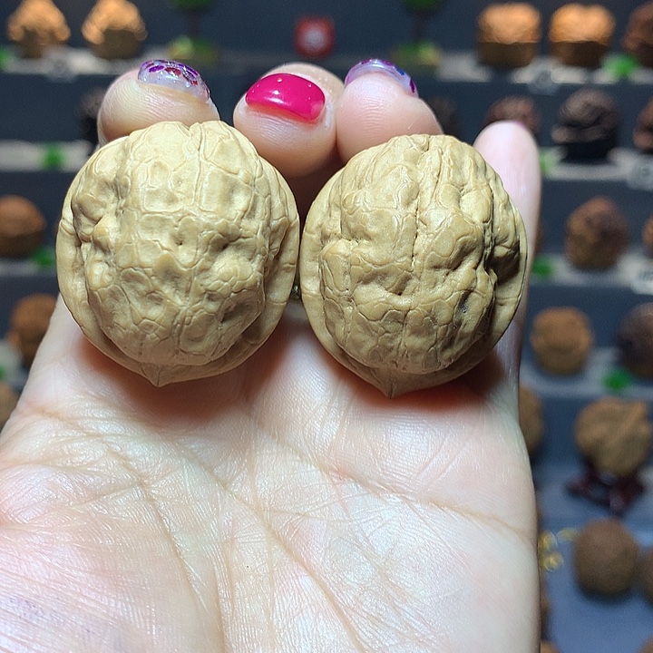 文玩核桃吊坠金蟾疙瘩包5号