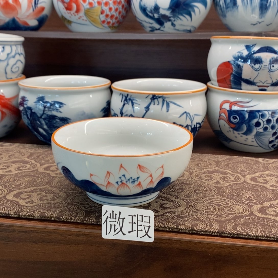 釉下彩手工绘制手工绘制