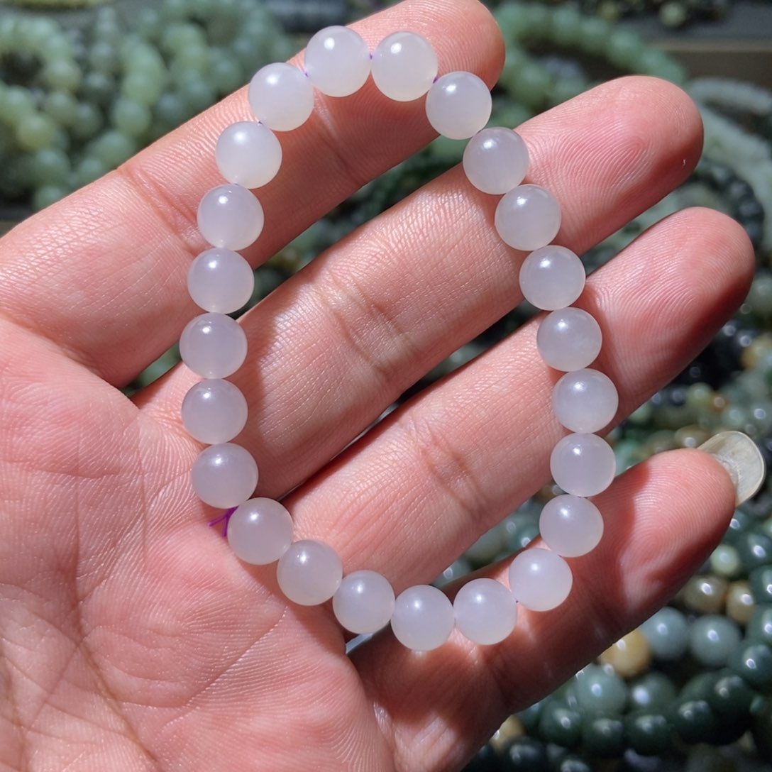 和田玉手链未镶嵌