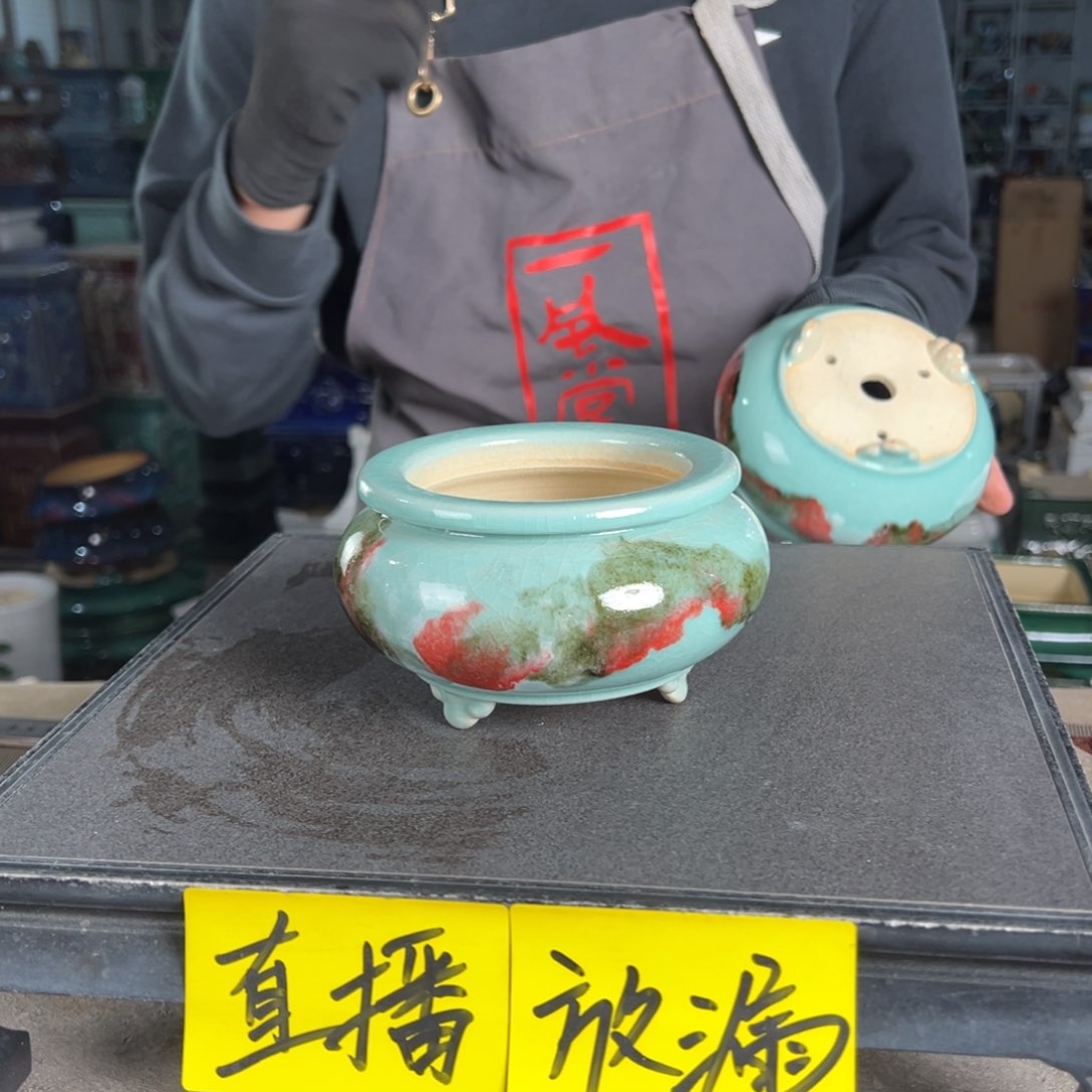 一风堂石湾花盆。
