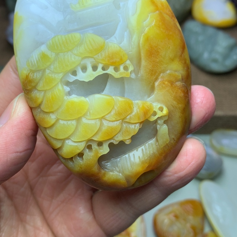 【闪购商品】颈饰未镶嵌和田玉