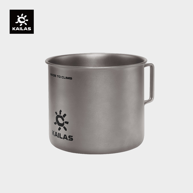 凯乐石【会员折扣购】户外运动露营登山野餐轻便钛杯550ML EI902