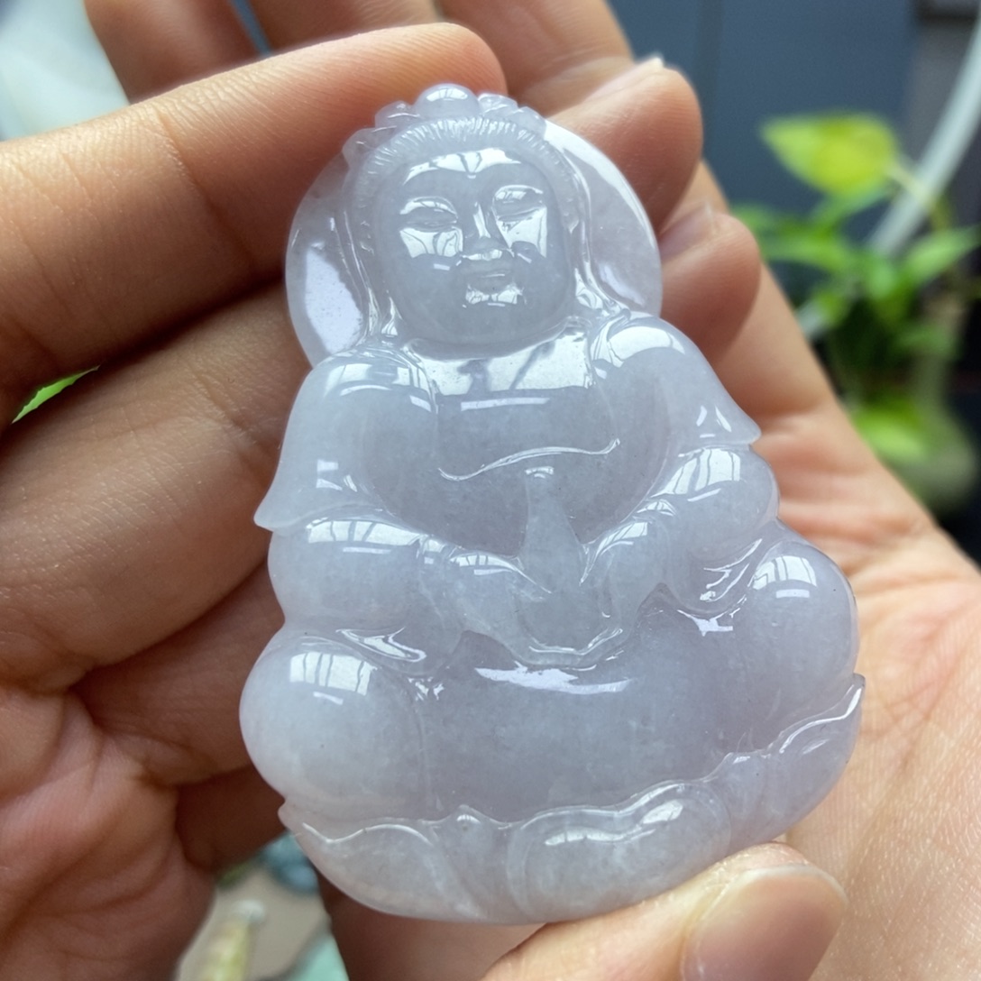 翡翠未镶嵌颈饰吊坠27
