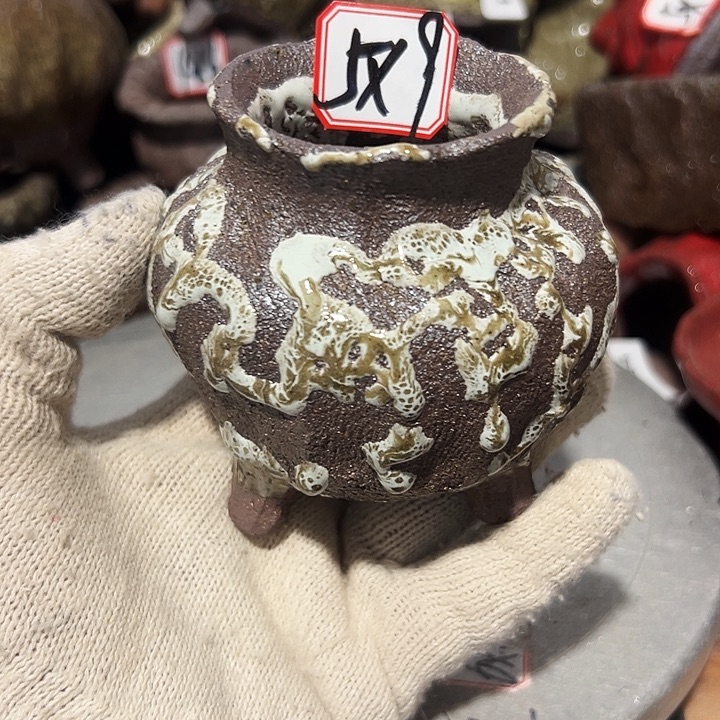 粗陶花盆制作就这样的