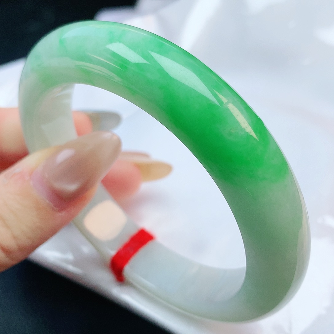 未镶嵌手镯翡翠58圈口882926