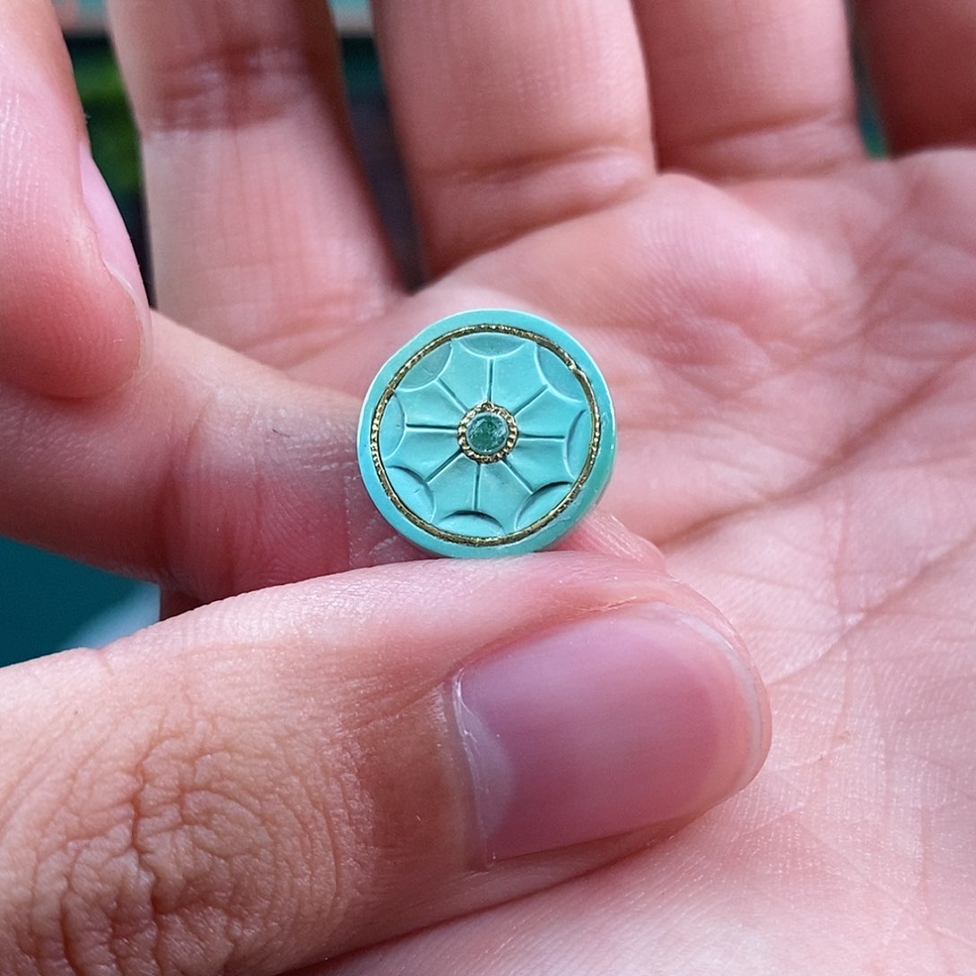 绿松石珠宝奇石未镶嵌